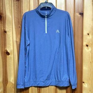 Rhoback Blue and White Houndstooth Shirt